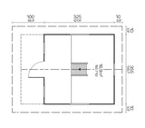 aldeburgh log cabin floor plan