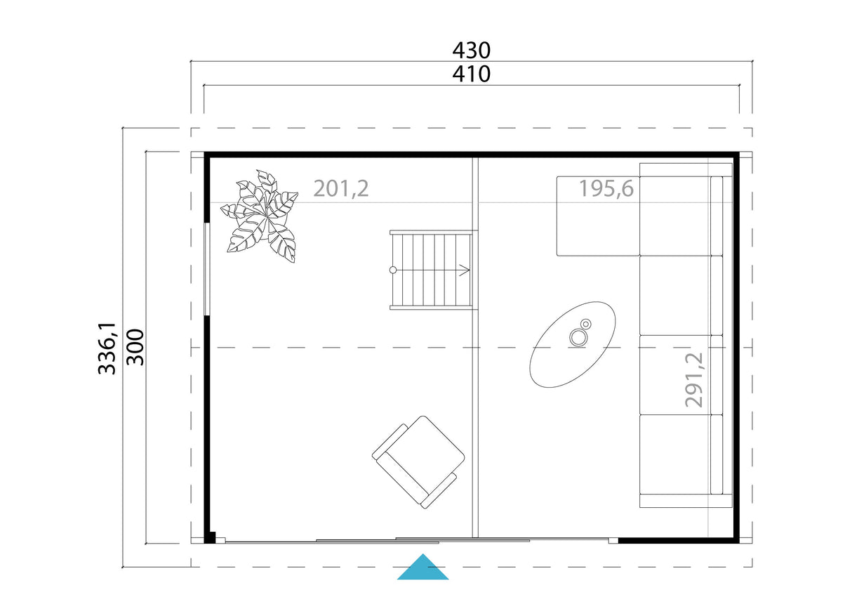 banham log cabin floor plan