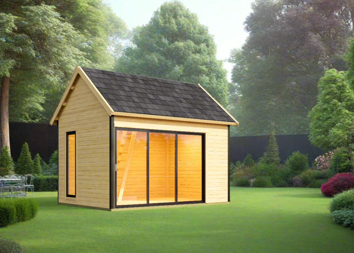 banham log cabin garden room