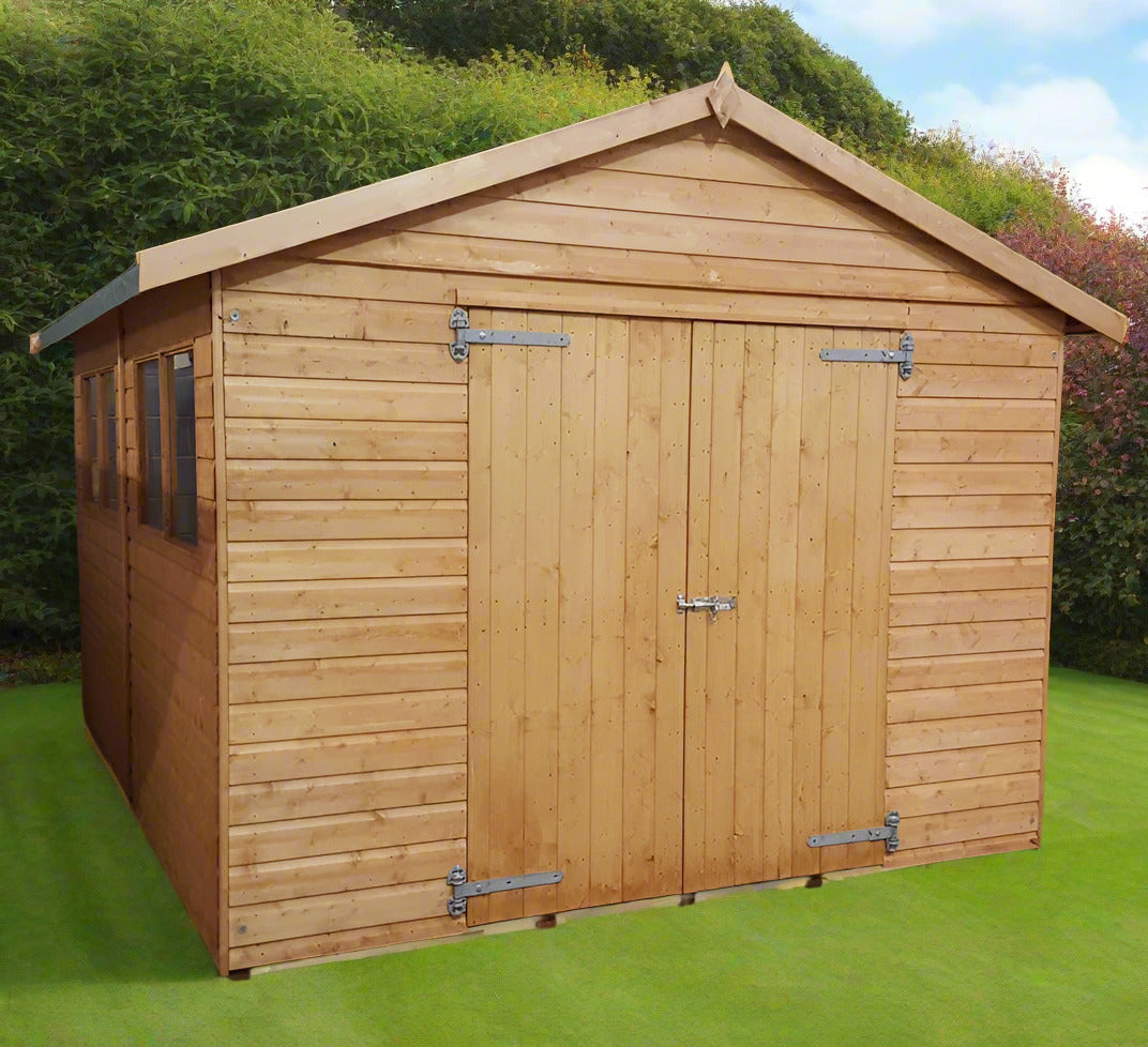 peony shed log cabin